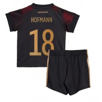 Deutschland Jonas Hofmann #18 Auswärts Trikotsatz Kinder WM 2022 Kurzarm (+ Kurze Hosen)